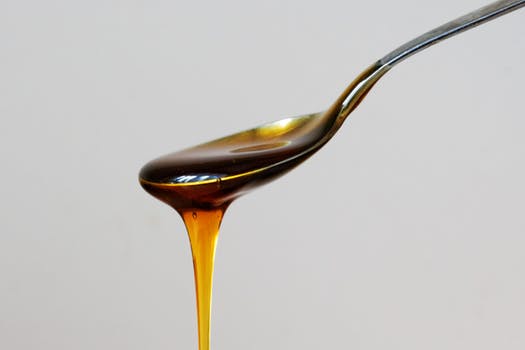 food spoon honey