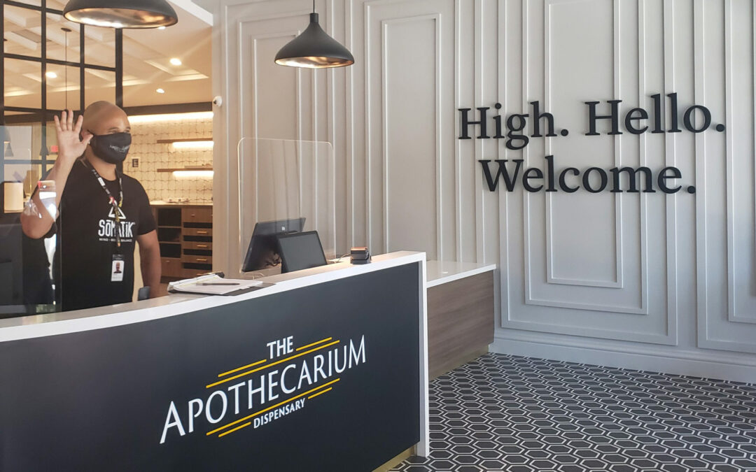 high hello welcome Apothecarium